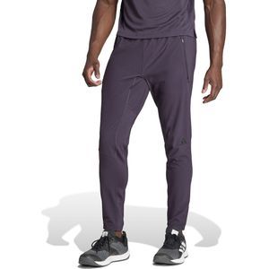 Broek voor running/trail D4T adidas Performance. Polyester materiaal. Maten S. Grijs kleur