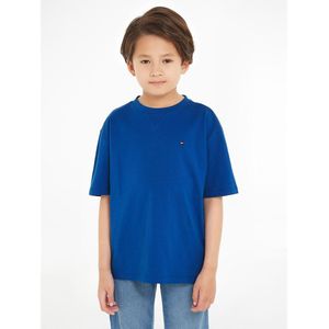 T-shirt met korte mouwen TOMMY HILFIGER. Katoen materiaal. Maten 16 jaar - 174 cm. Blauw kleur