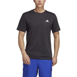 T-shirt voor training Train Essentials Comfort adidas Performance. Polyester materiaal. Maten M. Zwart kleur