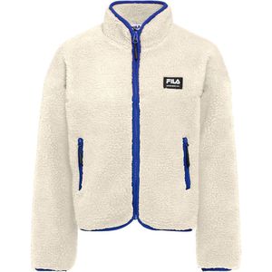 Fleece vest met rits in molton FILA. Geruwd molton materiaal. Maten 16 jaar - 162 cm. Beige kleur