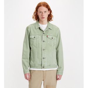 Jeans jacket Trucker® LEVI'S. Denim materiaal. Maten L. Groen kleur