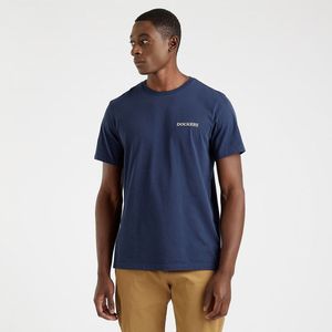 T-shirt met ronde hals Dockers DOCKERS. Katoen materiaal. Maten XXL. Blauw kleur
