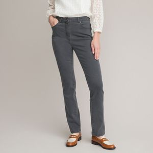 Rechte regular jeans ANNE WEYBURN. Denim materiaal. Maten 44 FR - 42 EU. Grijs kleur