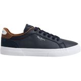 Sneakers Kenton Court PEPE JEANS. Polyurethaan materiaal. Maten 44. Blauw kleur