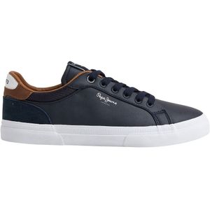 Sneakers Kenton Court PEPE JEANS. Polyurethaan materiaal. Maten 44. Blauw kleur