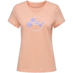T-shirt Foam Life ONLY PLAY. Katoen materiaal. Maten XL. Oranje kleur