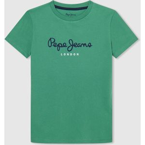 T-shirt met korte mouwen PEPE JEANS. Katoen materiaal. Maten 14 jaar - 162 cm. Groen kleur
