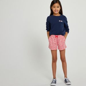 Set van 3 shorts in jersey LA REDOUTE COLLECTIONS. Katoen materiaal. Maten 8 jaar - 126 cm. Blauw kleur