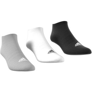 Set van 3 paar gematelasseerde sokken adidas Performance. Katoen materiaal. Maten M. Zwart kleur