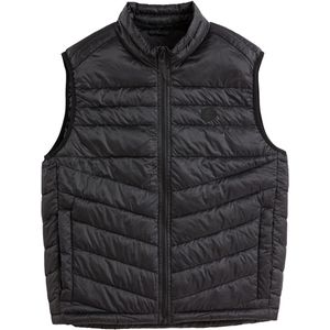 Lichte bodywarmer Hero JACK & JONES. Polyester materiaal. Maten L. Zwart kleur