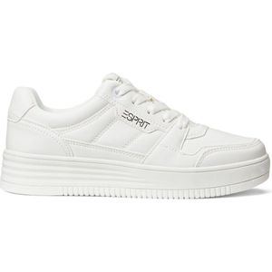 Lage sneakers ESPRIT. Polyurethaan materiaal. Maten 36. Wit kleur