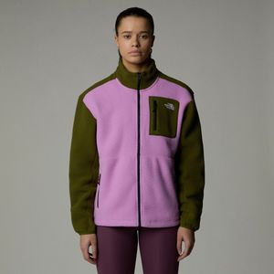 Vest in fleece Yumiori THE NORTH FACE. Polyester materiaal. Maten S. Roze kleur