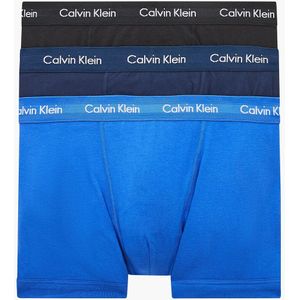 Set van 3 boxershorts in stretch katoen CALVIN KLEIN UNDERWEAR. Katoen materiaal. Maten XL. Zwart kleur