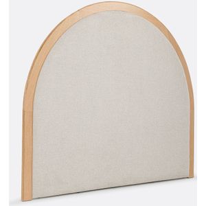 Gewatteerd hoofdbord, Archile LA REDOUTE INTERIEURS. Stof materiaal. Maten 160 cm. Beige kleur