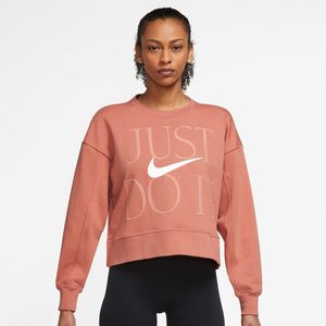 Sport sweater Dri-FIT Get Fit NIKE. Katoen materiaal. Maten XL. Geel kleur