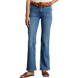 Bootcut jeans POLO RALPH LAUREN. Katoen materiaal. Maten 27 US - 34/36 EU. Blauw kleur