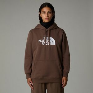 Hoodie Drew Peak THE NORTH FACE. Katoen materiaal. Maten XS. Kastanje kleur