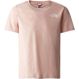 T-shirt met korte mouwen THE NORTH FACE. Katoen materiaal. Maten 7/8 jaar - 120/126 cm. Roze kleur