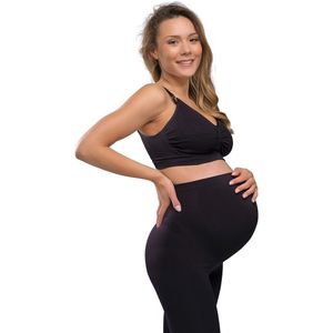 Borstvoeding-en zwangerschap BH CARRIWELL. Polyamide materiaal. Maten XL. Zwart kleur