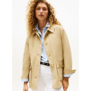 Safari-jasje TOMMY HILFIGER. Katoen materiaal. Maten S. Beige kleur