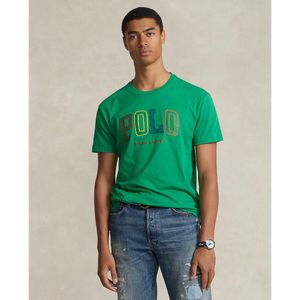 Custom slim T-shirt met logo POLO RALPH LAUREN. Katoen materiaal. Maten M. Groen kleur