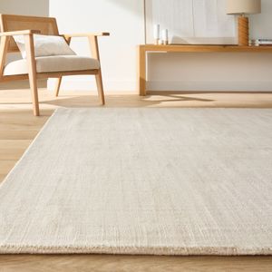 Tapijt 100% Tencel™ used aspect, Izri LA REDOUTE INTERIEURS. Lyocell materiaal. Maten 200 x 290 cm. Beige kleur