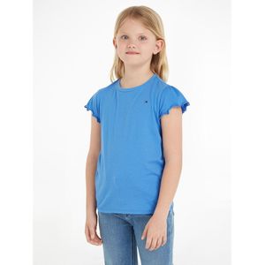 T-shirt met korte mouwen TOMMY HILFIGER. Katoen materiaal. Maten 14 jaar - 156 cm. Blauw kleur