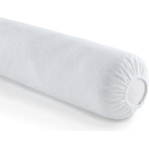 Ondersloop bolster in molton, anti-mijt LA REDOUTE INTERIEURS.  materiaal. Maten 140 cm. Wit kleur