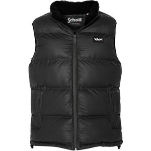 Bodywarmer Illinois V SCHOTT. Polyester materiaal. Maten XL. Zwart kleur