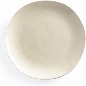 Set van 4 dessertborden, Gogain LA REDOUTE INTERIEURS. Keramiek materiaal. Maten één maat. Beige kleur