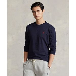 T-shirt met lange mouwen in jerseykatoen POLO RALPH LAUREN. Katoen materiaal. Maten XL. Blauw kleur