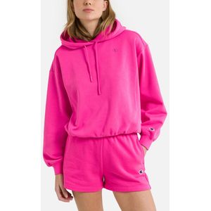 Hoodie Rochester Champion Logo CHAMPION. Katoen materiaal. Maten L. Roze kleur