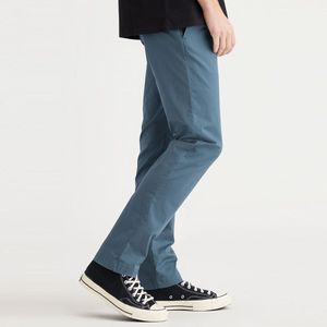 Broek Motion Chino slim DOCKERS. Katoen materiaal. Maten Maat 33 (US) - Lengte 32. Blauw kleur