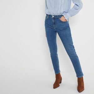 Slim jeans LA REDOUTE COLLECTIONS. Denim materiaal. Maten 36 FR - 34 EU. Blauw kleur
