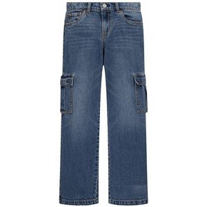 Wijde jeans in cargo-stijl LEVI'S KIDS. Katoen materiaal. Maten 14 jaar - 156 cm. Blauw kleur