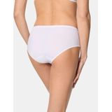 Midi slip Flower Elegance PLAYTEX. Kant materiaal. Maten 38 FR - 36 EU. Wit kleur