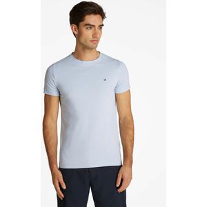 Slim T-shirt stretch TOMMY HILFIGER. Katoen materiaal. Maten L. Blauw kleur