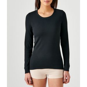 T-shirt Thermolactyl, warmtegraad 4 DAMART. Polyester materiaal. Maten XXL. Zwart kleur