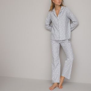 Pyjama, vest en broek LA REDOUTE COLLECTIONS. Katoen materiaal. Maten 34 FR - 32 EU. Violet kleur