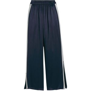 Wijde broek CLARA DAGUIN X LA REDOUTE. Viscose materiaal. Maten 38 FR - 36 EU. Blauw kleur