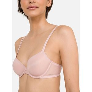 BH Sheer Marquisette CALVIN KLEIN UNDERWEAR. Katoen materiaal. Maten 85C FR - 70C EU. Roze kleur