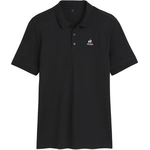 Polo met korte mouwen Essentiel LE COQ SPORTIF. Katoen materiaal. Maten M. Zwart kleur