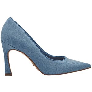 Pumps met naaldhak TAMARIS. Synthetisch materiaal. Maten 38. Blauw kleur