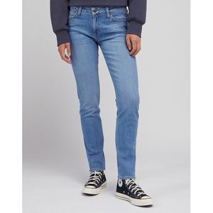 Slim jeans Elly, hoge taille LEE. Denim materiaal. Maten Maat 32 (US) - Lengte 31. Blauw kleur