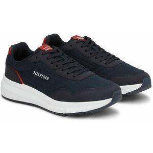 Runner sneakers Faston Mix Ess TOMMY HILFIGER. Polyester materiaal. Maten 42. Blauw kleur