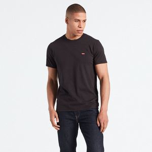 T-shirt met ronde hals en korte mouwen LEVI'S. Katoen materiaal. Maten XL. Zwart kleur