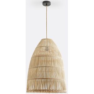 Hanglamp in rotan Ø45 cm, Kyodo LA REDOUTE INTERIEURS. Rotan materiaal. Maten één maat. Beige kleur