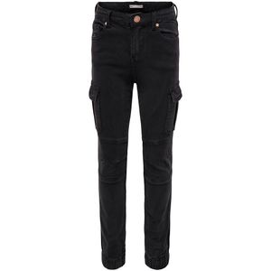 Cargo broek KIDS ONLY. Katoen materiaal. Maten 13 jaar - 153 cm. Zwart kleur