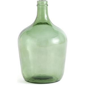 Vaas dame-jeanne in glas H31 cm, Izolia LA REDOUTE INTERIEURS. Glas materiaal. Maten één maat. Groen kleur