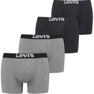 Set van 4 boxershorts LEVI'S. Katoen materiaal. Maten XXL. Grijs kleur